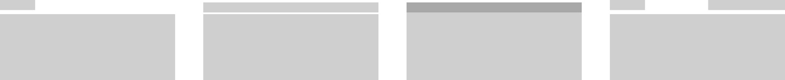 Four wireframe options for the keyboard block side by side, each carrying the extra functions in a different arrangement above the keys